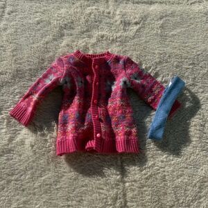 American Girl Fair Isle 2012 Holiday Sweater & Headband